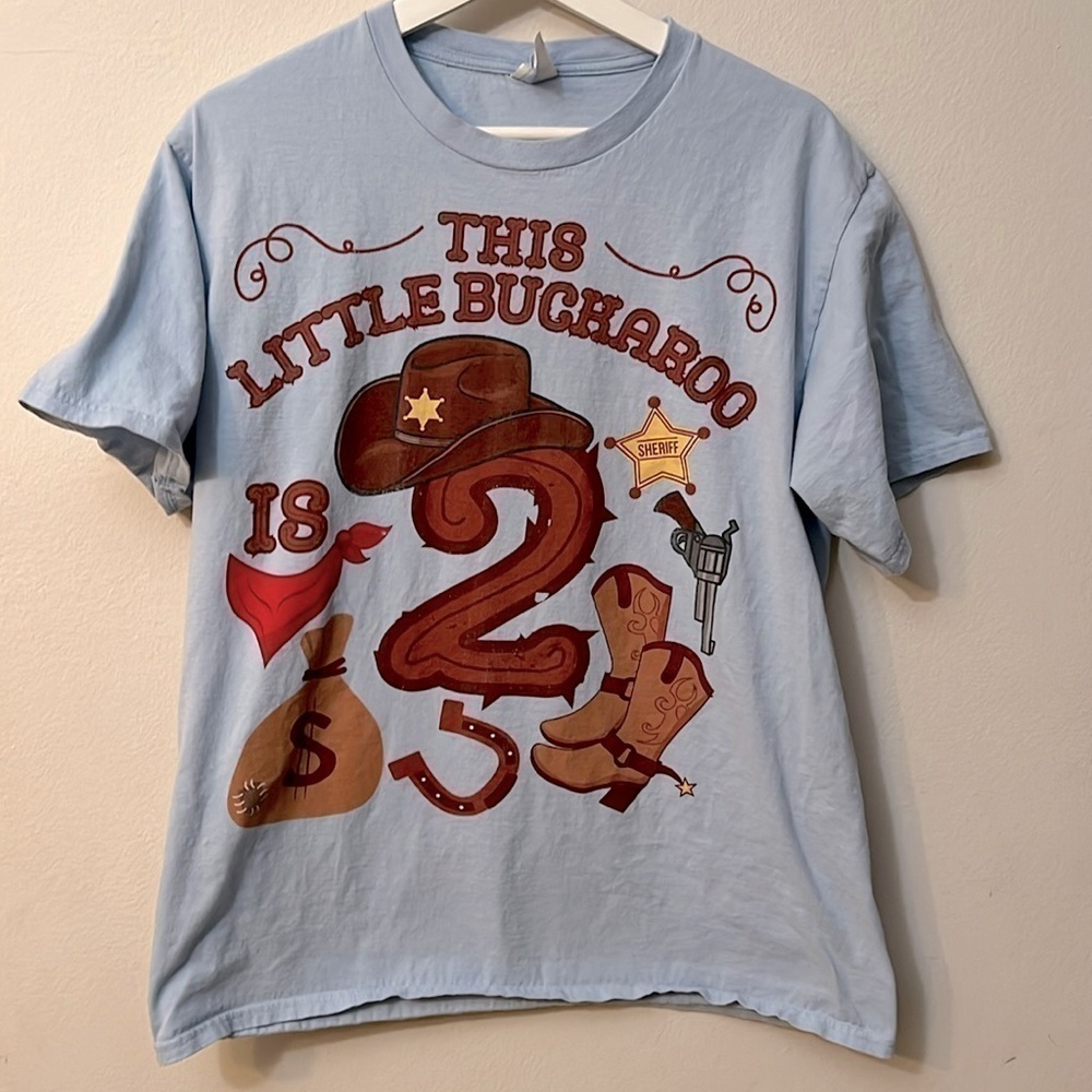Cowboys tshirt size L cotton